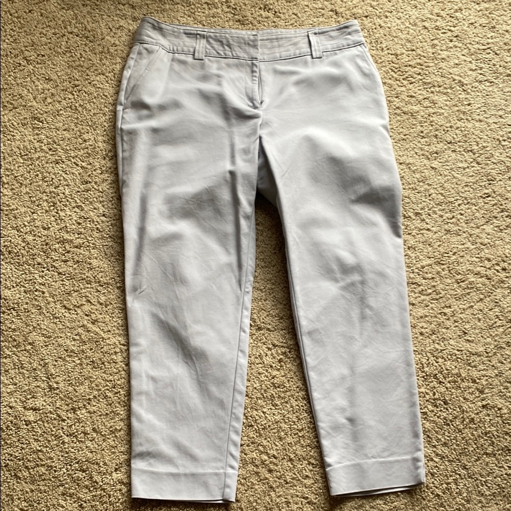Jones New York Light Gray Trousers